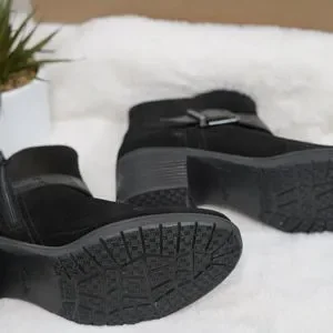 Clarks Women's Hollis Star Ankle Boot, Black Suede Combi, 9.5M Clarks | Shoes | Clarks Womens Hollis Star Booties Suede Zipper